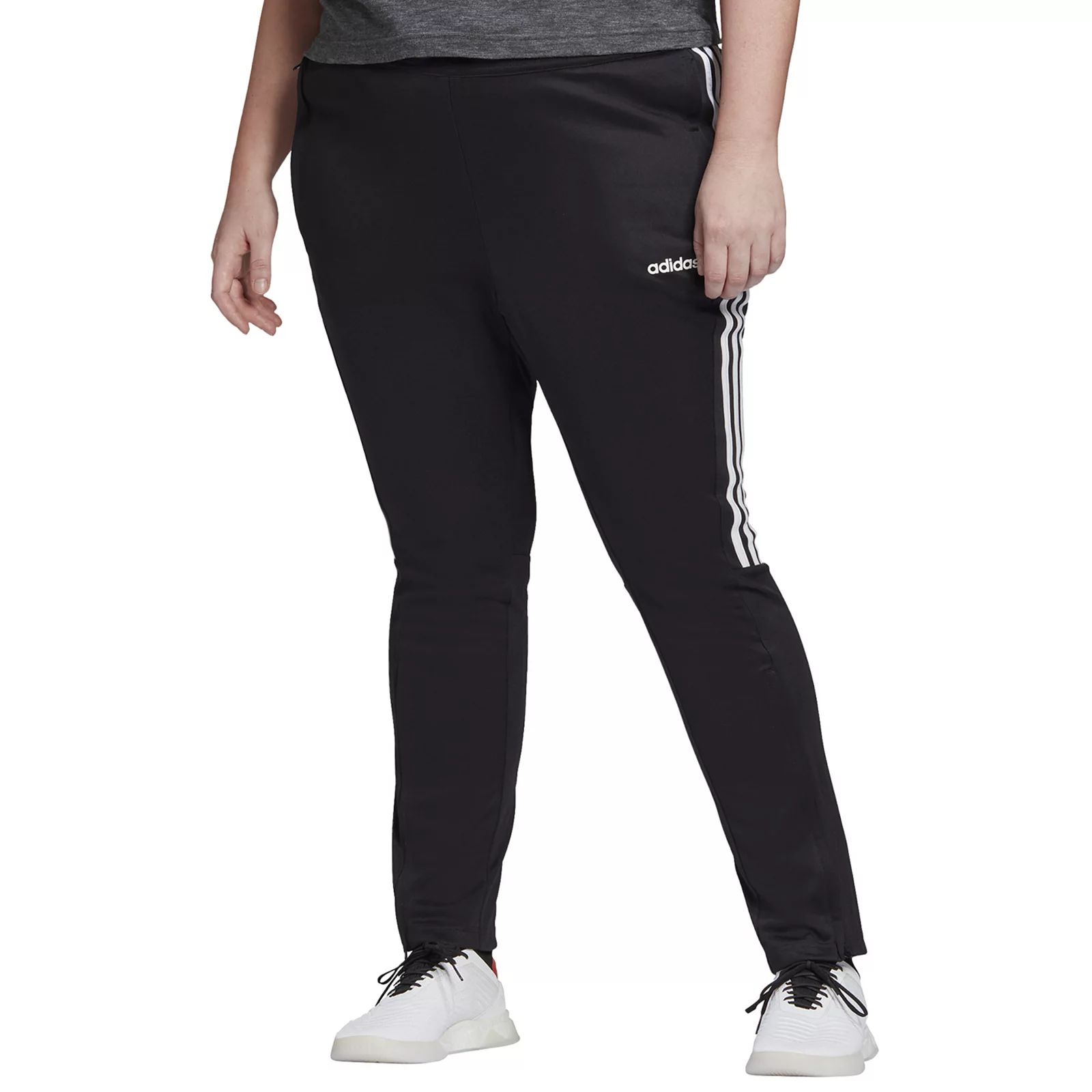 Plus Size adidas Sereno Track Pants, Women's, Size: 3XL, Black | Kohl's