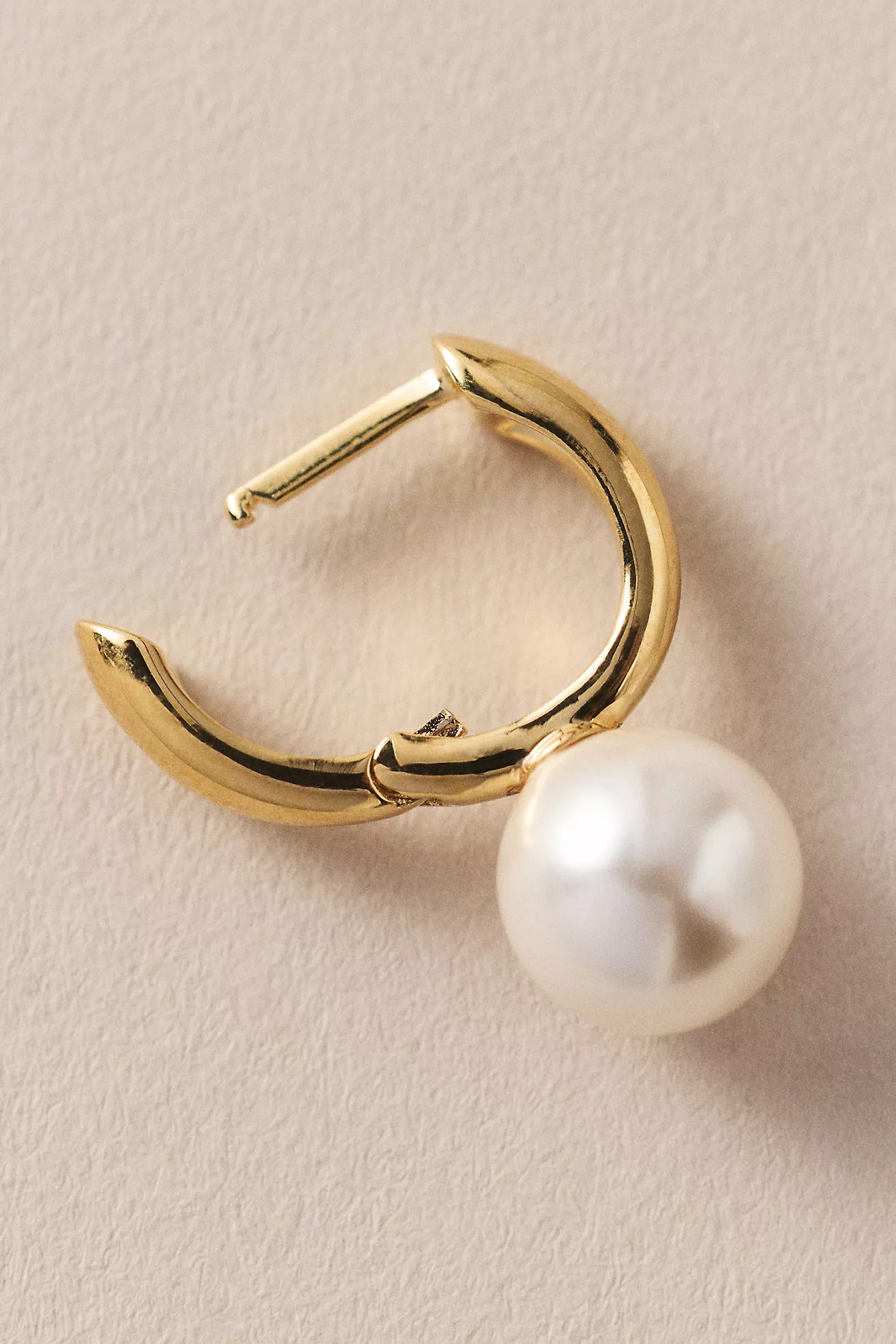 NADRI Pearl Huggie Earrings | Anthropologie (US)