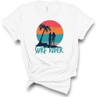 Surf Rider - Graphic Tee | Etsy (US)