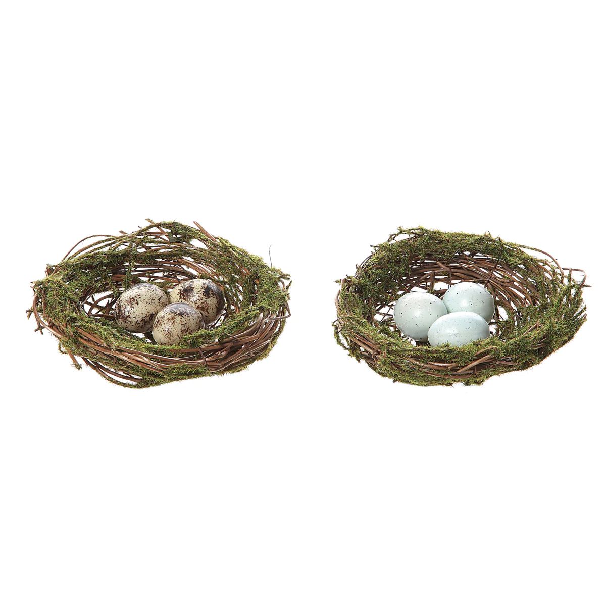 FAUX MOSS NEST - SET OF 2 | Cooper at Home