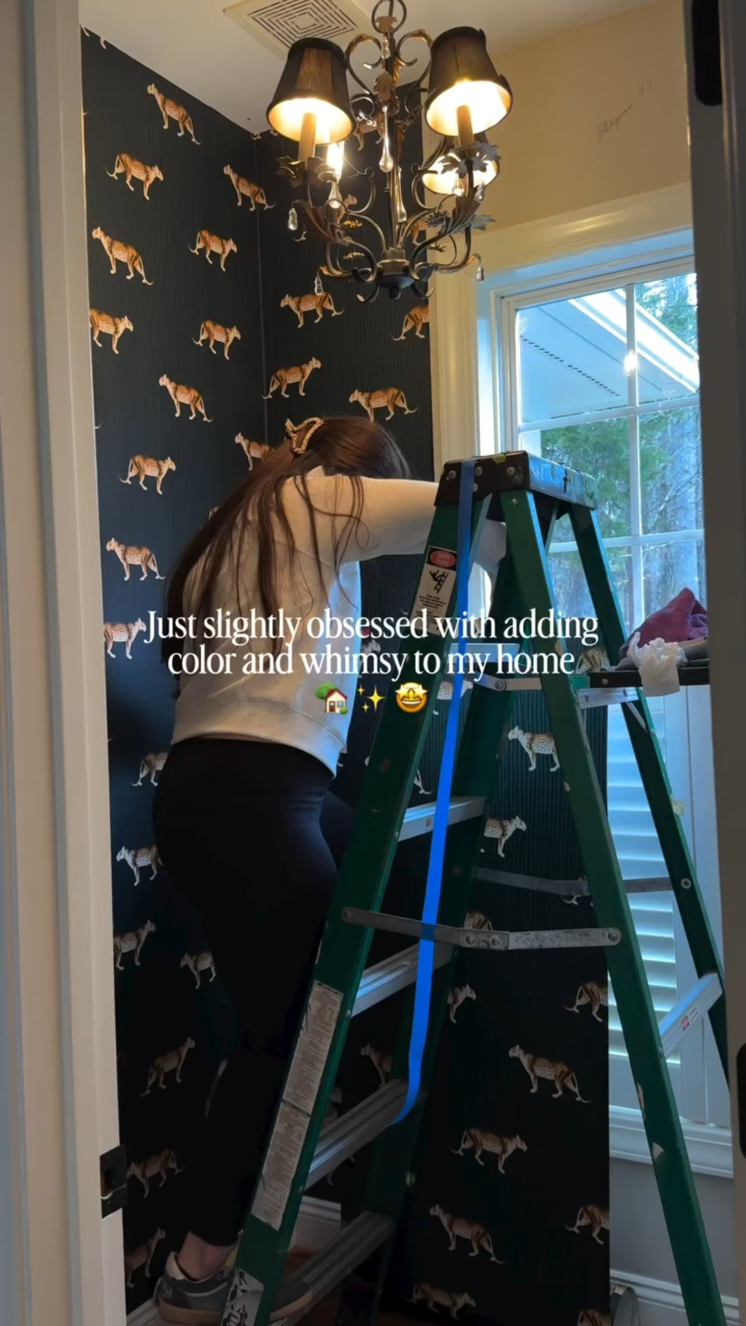 Apparently my toxic trait is thinking every room needs wallpaper.

But hear me out…

Wallpaper is the fastest way to completely change the mood of a space. It adds depth. Personality. That little unexpected layer that makes a home feel collected instead of flat.

From the lounge to the powder bath to the kids’ spaces, I’m leaning all the way into color and whimsy and it’s made our home feel way more like us. 

If you’ve been scared to try wallpaper, this is your sign to start with one wall.

Would you wallpaper a room in your home or are you still on the fence?

wallpaper install | powder bathroom makeover | bold wallpaper ideas | eclectic home design | family friendly interiors

#WallpaperDesign #EclecticHome #InteriorDesignerLife #PowderRoomMakeover #CharlotteInteriorDesigner