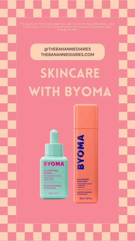 skincare with byoma is ALWAYS a good time 💖✨ here’s why i love these two products 👇

✨ balancing face mist 
- feels refreshing 
- adds moisture to my skin
- can reapply during the day if needed or wanted
- helps to calm my skin

✨ clarifying serum
- has drastically reduced my amount of breakouts
- leaves my skin feeling light and refreshed
- works so well on my sensitive skin
- a little bit of this product goes a long way! 

✨ shop both of these skincare products and more from byoma on my ltk (username: banannie) - link in my bio and in my story highlights 

#byomaconfidence #byomaskin #byomaresults @byoma 

#ByomaPartner #TheBanannieDiaries #TheBanannieDiariesByAnnie #skincareconcerns #skincaresolutions #balancingfacemist #clarifyingserum #skincareroutine #skincareproducts #byoma #faceproducts #skincarebrands #acnetreatment #clearskintips #clearskin #bananniesbeautyreviews #skincarecommunity 

#LTKBeauty #LTKFindsUnder50 #LTKGiftGuide