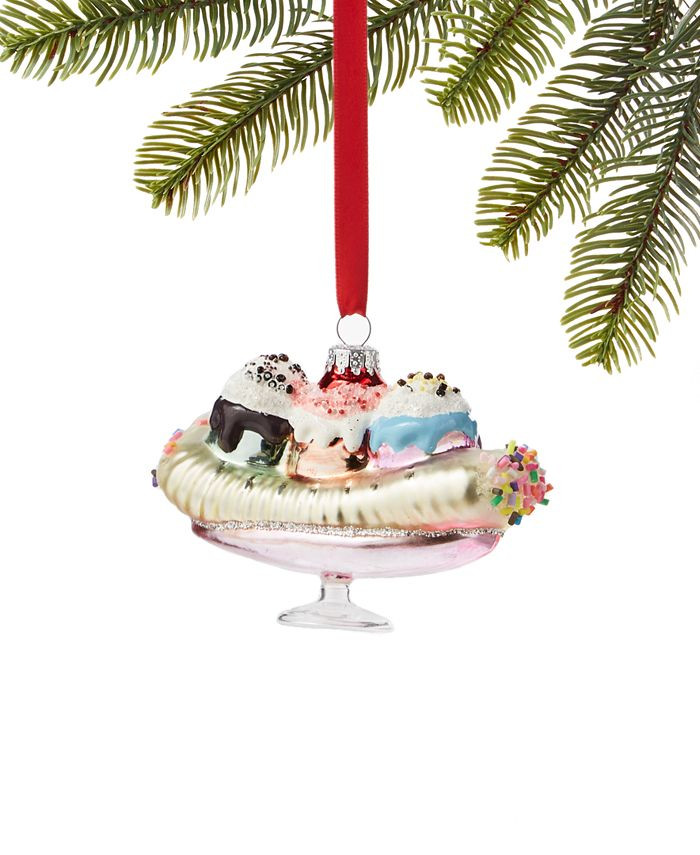 Holiday Lane Foodie Wine and Spirits Banana Boat Ornament, Created for Macy's  & Reviews - Shop A... | Macys (US)