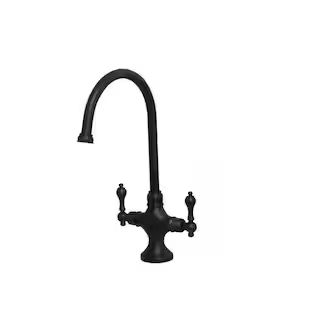 Vintage 2-Handle Standard Kitchen Faucet in Oil Rubbed Bronze | The Home Depot