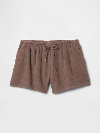 Crinkle Gauze Easy Shorts | Gap (US)