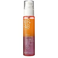Nip+Fab Peptide Fix 2in1 Tone & Top Up Mist Spf50 75ml - Boots | Boots.com