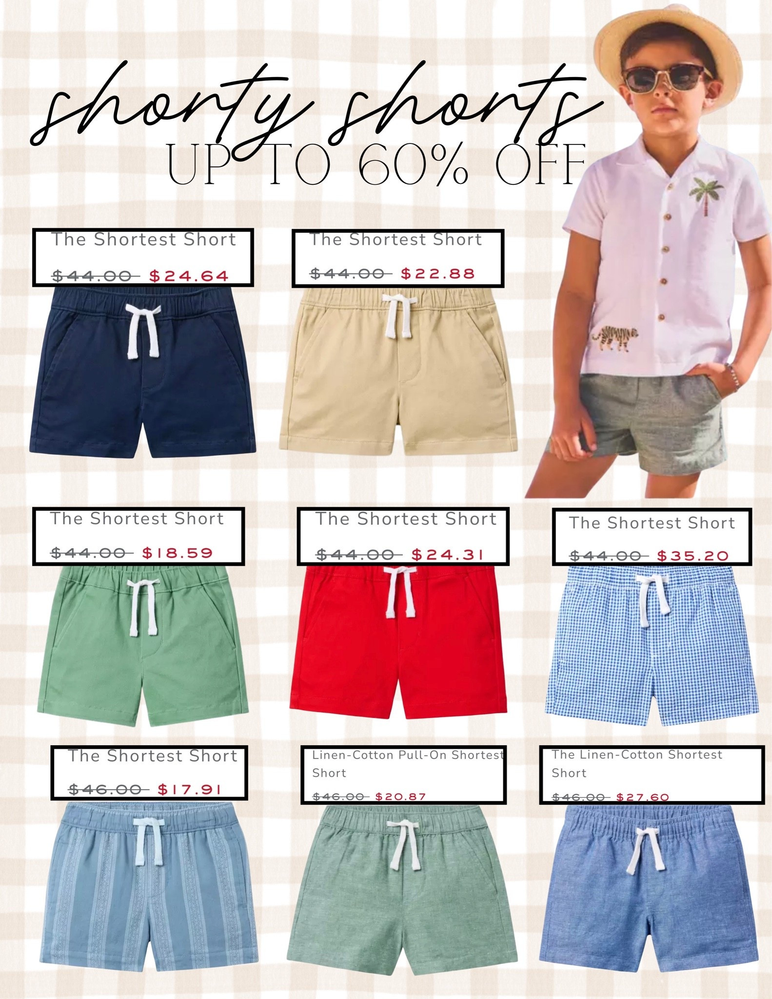 Love a good pair of shorty shorts for my boy! These are on major sale over at @Janie and Jack

#LTKSaleAlert #LTKKids #LTKBaby