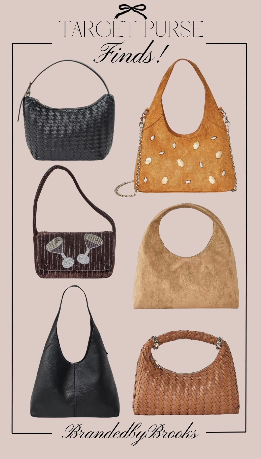 New Target purses just dropped and I’m obsessed 😍 From everyday neutrals to fun textured styles, these bags look designer without the price tag! Perfect for winter outfits, gifting, or refreshing your closet on a budget. Linking all my faves! 👜✨

#LTKHoliday #LTKGiftGuide #LTKFindsUnder100