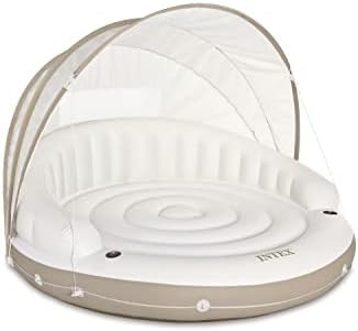 Intex 58292EU Canopy Inflatable, 78" X 59", White/Tan | Amazon (US)