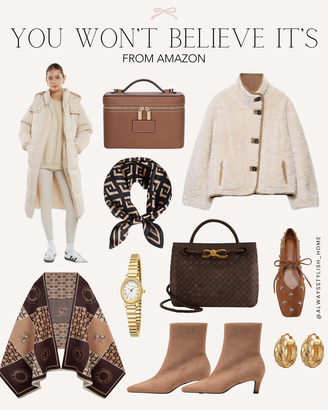 Chic Amazon designer-inspired fashion finds ✨ Elevate your everyday style with affordable luxury look-alikes, trendy handbags, stylish shoes, and must-have outfits that look high-end without the high price. 

 #LTKootd #LTKSeasonal #LTKFindsUnder100