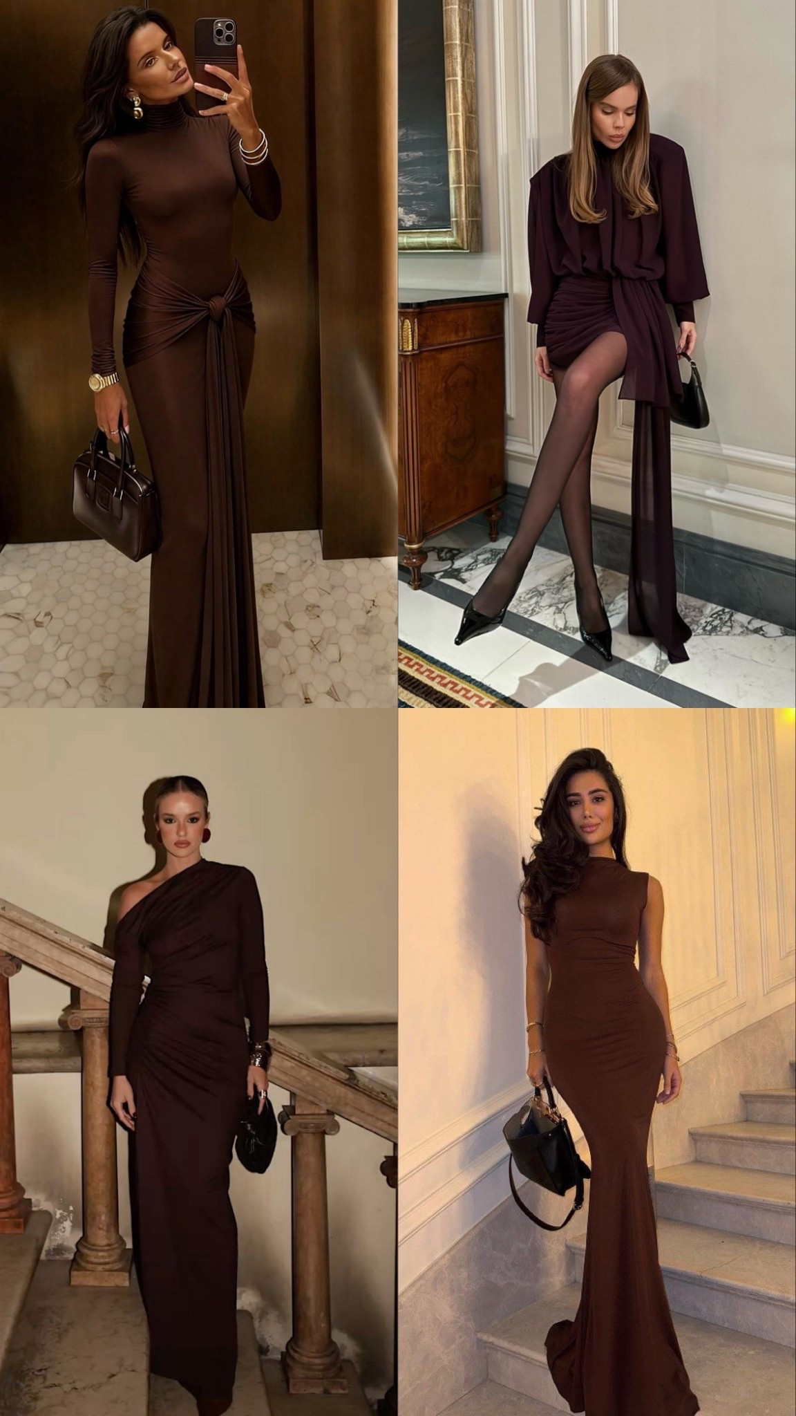 🤎 The "It" Color of the Holiday Season

Move over classic red and green—Chocolate Brown is having its main character moment this winter☕✨
If you’ve been on the hunt for the perfect modest brown maxi dress for your upcoming Christmas parties, family photos, or winter weddings, we‘ve got you! 

• Modest & Chic: High necklines and long sleeves without looking frumpy
• Holiday Ready: The rich espresso tone feels so luxurious and festive.
• Comfort First: Roomy enough for Christmas dinner (essential!) but flattering enough for the 'gram

I’ve linked a few stunning modest holiday dresses that are selling out fast!🎄#ModestFashion #BrownMaxiDress #ChristmasOutfit #WinterWeddingGuest #ModestStyle #HolidayStyle #EspressoAesthetic #WinterFashionTrends

#LTKHoliday #LTKSeasonal