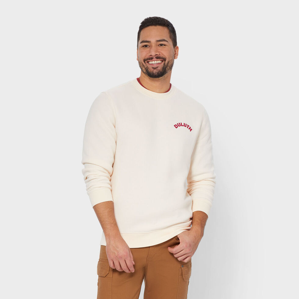 Men's Duluth Heritage Pullover Crew Sweatshirt | Duluth Trading Co.