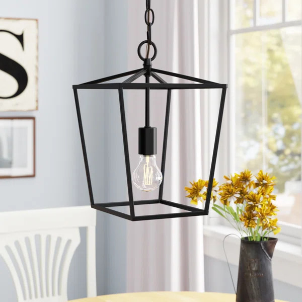 Finnick 1 - Light Lantern Geometric Pendant | Wayfair North America