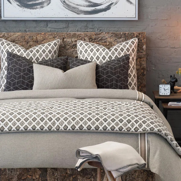 Bale Modern & Contemporary Cotton Blend Ikat Duvet Cover Set | Wayfair North America