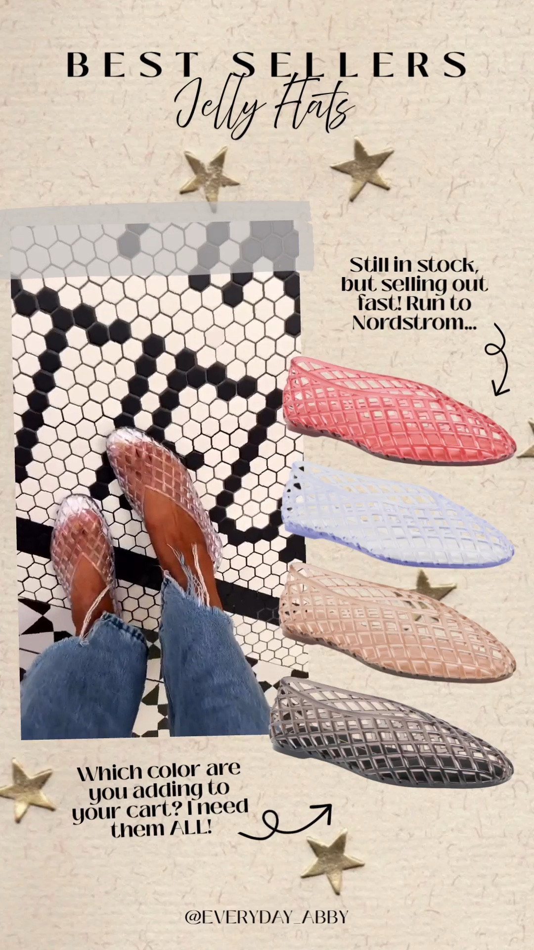 Jelly flats 🤝 my closet - I can’t get enough of them! ✨

#LTKgrwm #LTKootd