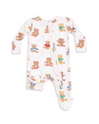 Angel Dear Boys' Teddy Bear Collection 2 Way Zipper Footie - Baby  | Bloomingdale's Kids | Bloomingdale's (US)