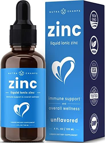 MaryRuth Organics, Ionic Zinc Liquid Drops for Immune Support Unflavored 4oz.(120 ml) 2 Pack | Amazon (US)