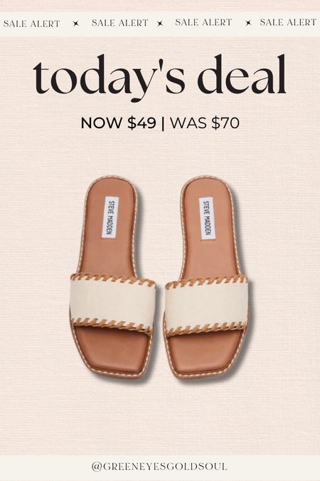 Steve Madden sale! 30% off select styles 🤍
Sandals, slippers 

#LTKsalealert #LTKfindsunder100 #LTKshoecrush