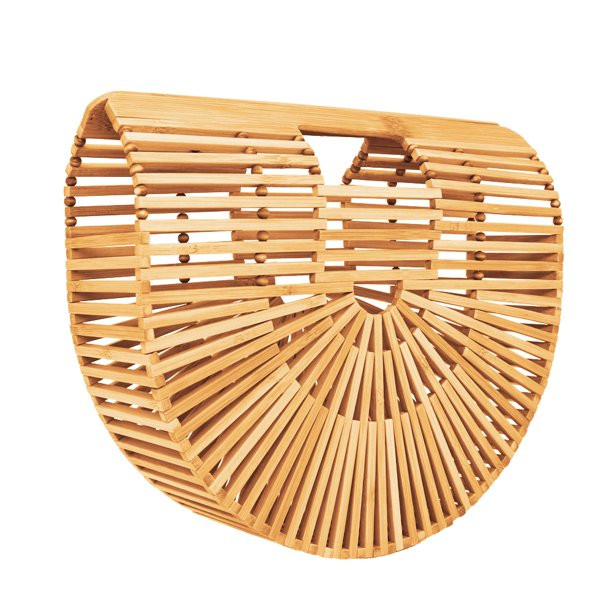 Kxuhivc Bamboo Handbag Ark Bag by Handmade Clutch Tote for Women Arc Purse for Summer Beach Half ... | Walmart (US)