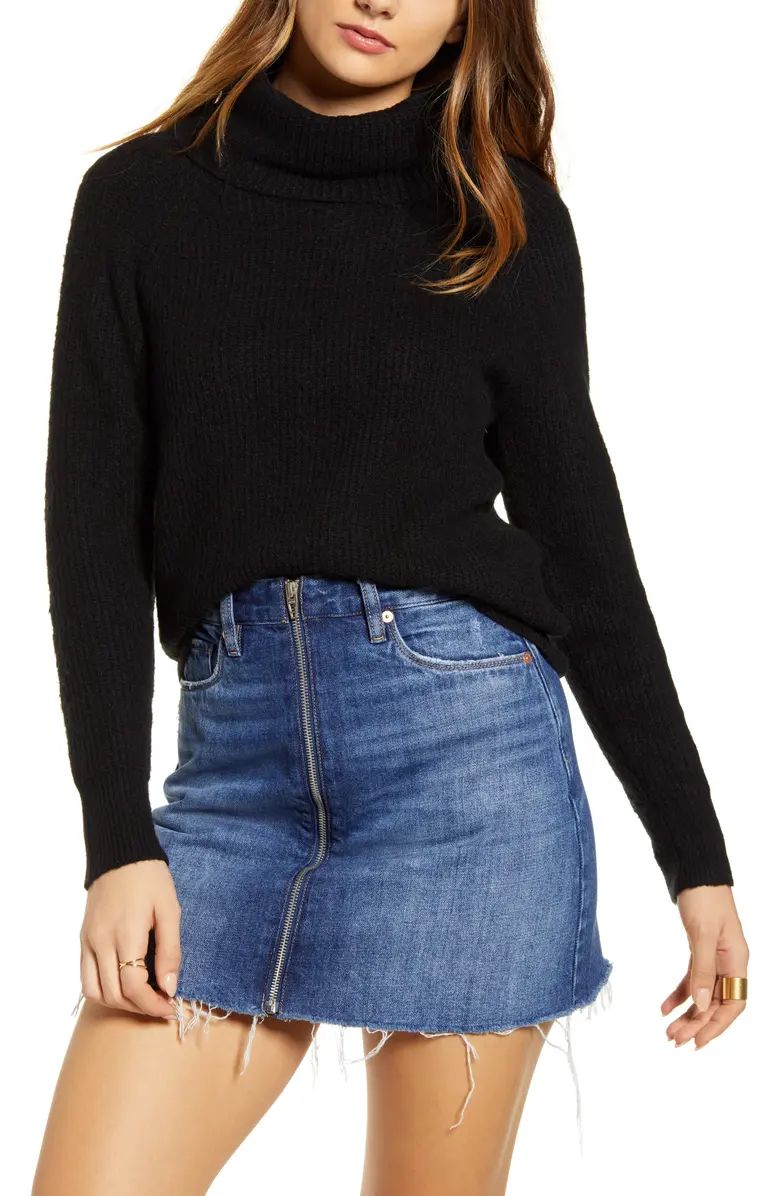 Cozy Ribbed Turtleneck Sweater | Nordstrom