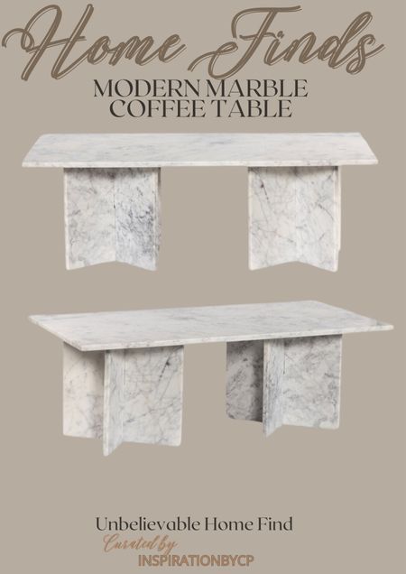 Home New Find- MARBLE COFFEE TABLE
Modern home, living room furniture, coffee table, marble table, designer inspiredd

#LTKSaleAlert #LTKHome