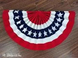 Patriotic Red, White & Blue Large Star Bunting, 36", Way To Celebrate | Walmart (US)