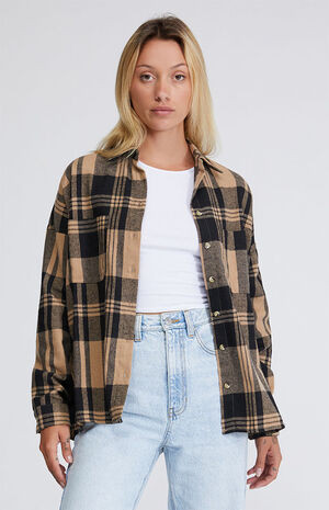 LA Hearts Boyfriend Flannel Shirt | PacSun | PacSun