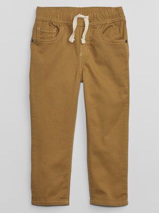babyGap Slim Pull-On Jeans with Washwell | Gap Factory