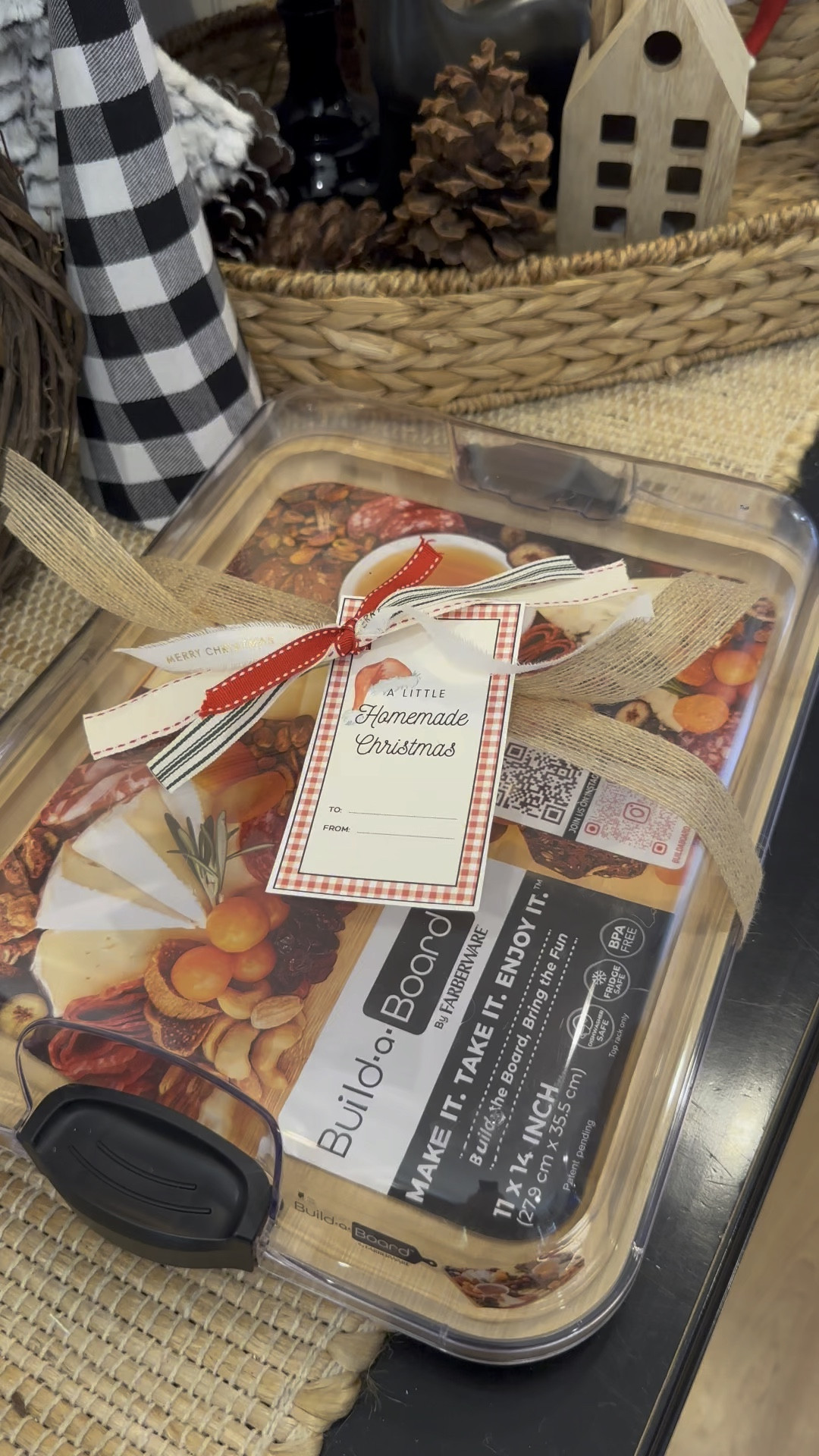 Loving this useful board with the clear lid! A great way to gift homemade treats or charcuterie. Or a great way to carry your appetizer to your Christmas party! You can always leave the container for the host as theirs host gift. Happy Gifting🎄🥂

#LTKHoliday #LTKGiftGuide #LTKSeasonal