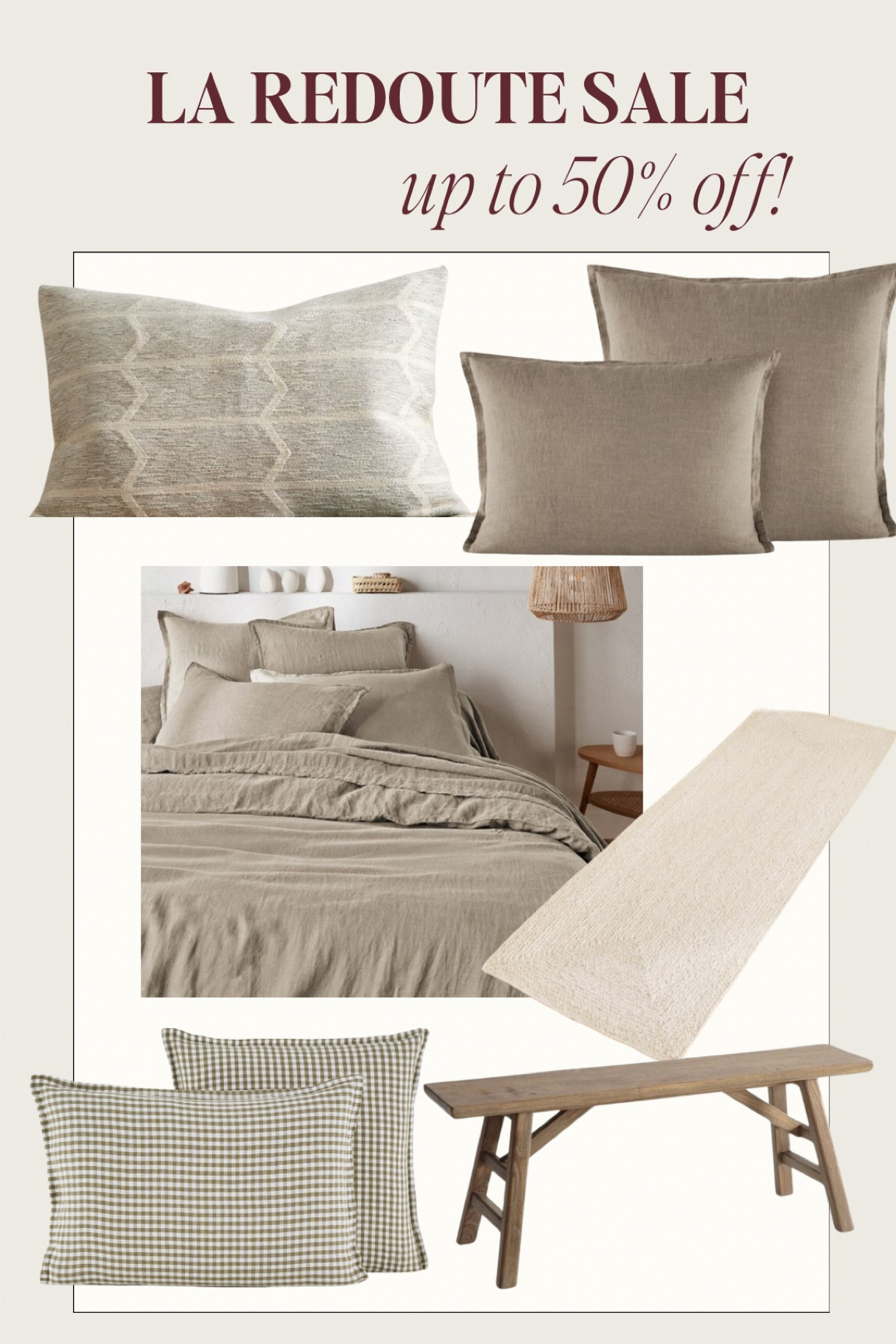 La Redoute sale: up to 50% off 🤍 #laredoute #homeware #blackfriday #sale 

#LTKCyberWeek #LTKhome #LTKuk