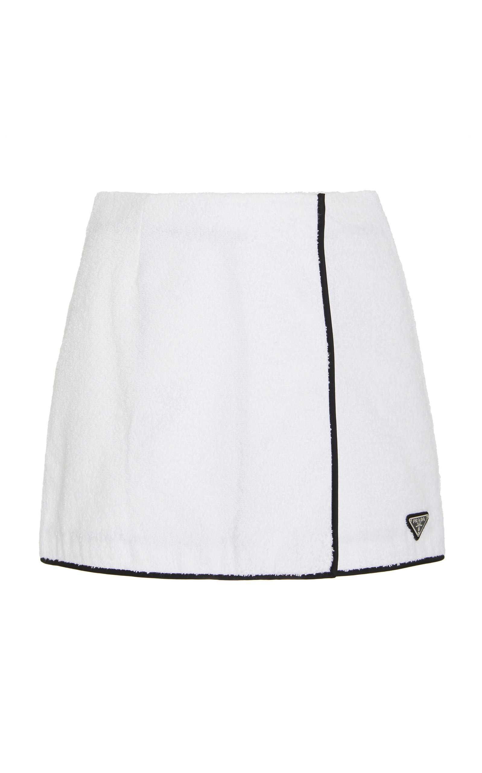 Cotton Terrycloth Mini Skirt | Moda Operandi (Global)