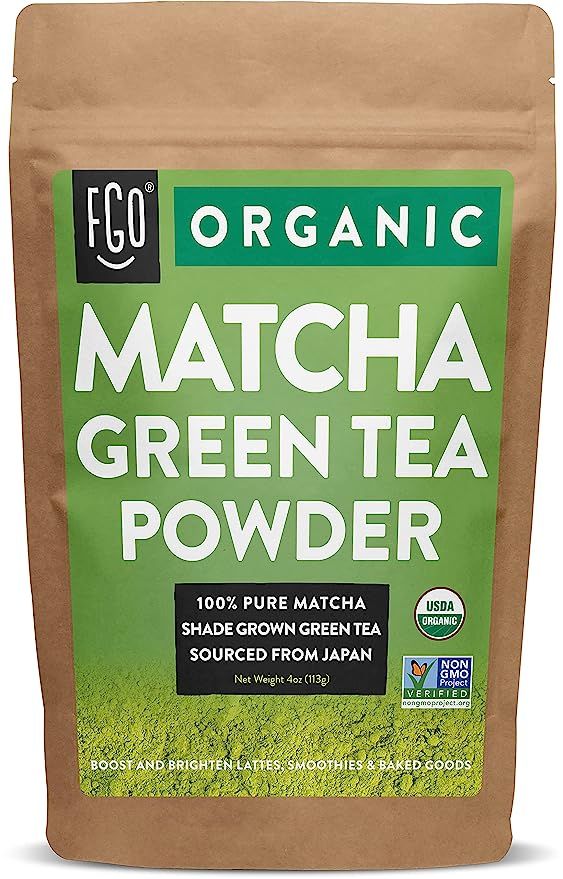 Amazon.com : Organic Matcha Green Tea Powder | Baking, Lattes, Smoothies | Japanese Culinary Grad... | Amazon (US)