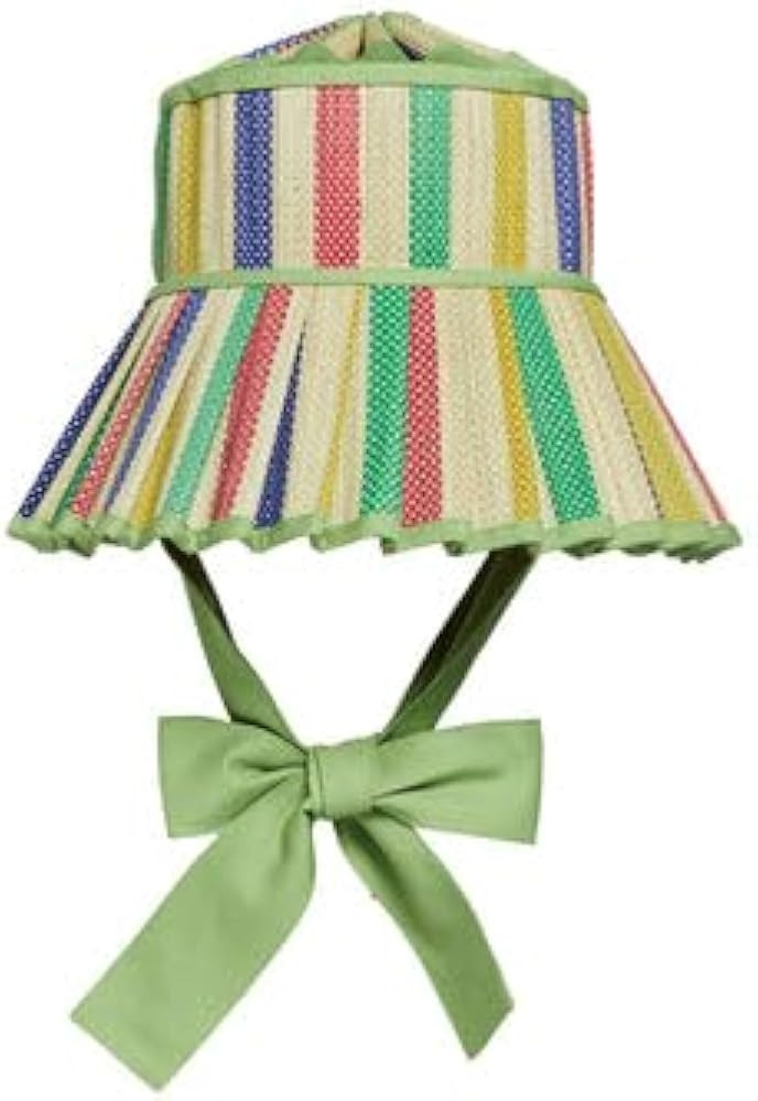 Women's Lorna Hat, Reversible Straw Pleated Sun Hat, Wide Brim Foldable Casual Outdoor Beach Sun ... | Amazon (US)