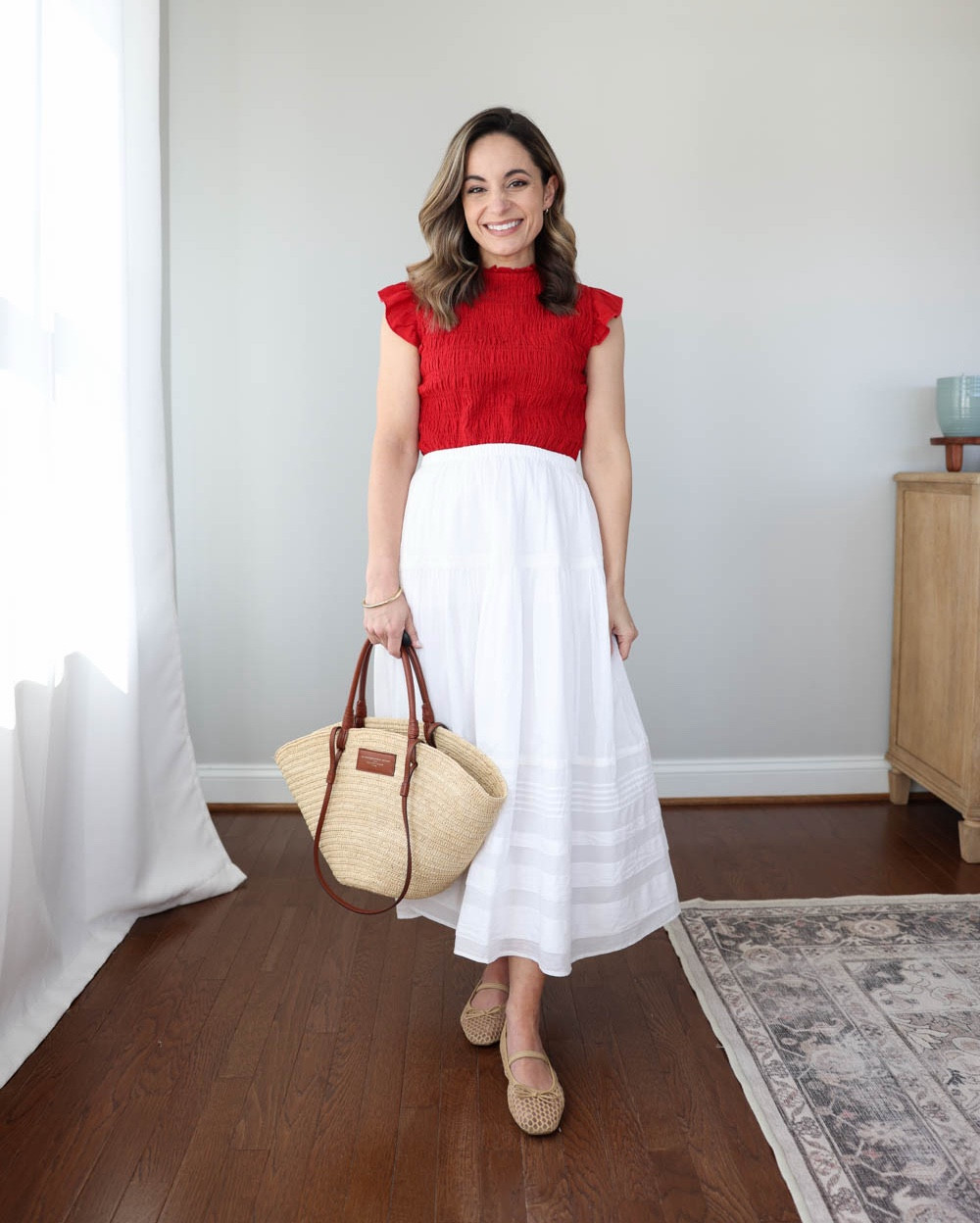 A few notable things from Abercrombie are on sale this weekend! Sharing a few of my picks below. 

Skirt: petite xxs - I have a review of three petite cotton skirts coming up, this one is my favorite 
Top: xs - I sized up so it wouldn’t be tight through the smocking. So soft, great fit at the arm openings 
Dad shorts: 25 I size up for a relaxed fit. 99% cotton, rigid denim with a 5” inseam. Love the fit at the thighs (not too tight) in white they’re not see through at all. 
Cotton pull on shorts: xxs - true to size. Fully lined with a 3” inseam. A little shorter than I usually wear but love the details and loose fit! 
Boho top: xxs - true to size. I wear a camisole under this, makes it perfect! 

#LTKPetite #LTKSaleAlert