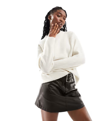 Selected - Maglione morbido a maniche lunghe bianco | ASOS (Global)