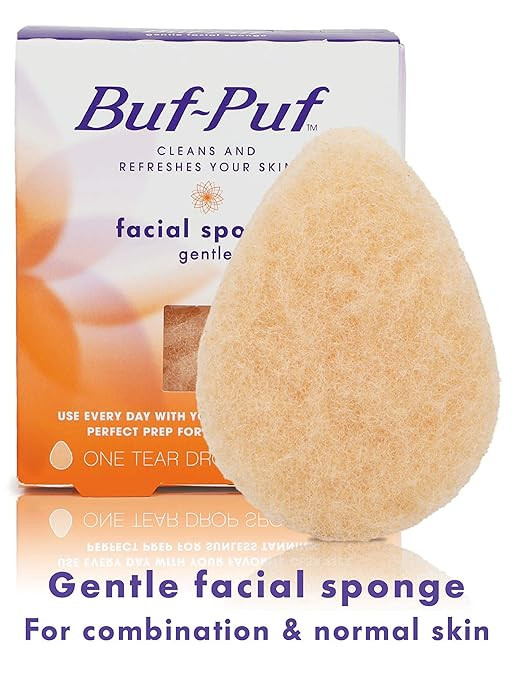 Buf-Puf Gentle Facial Sponge, Dermatologist Tested, Removes Deep-Down Dirt that can Cause Breakou... | Amazon (US)