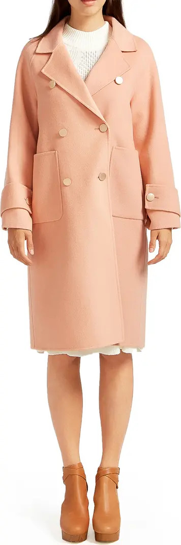 Rumour Has It Oversize Double Breasted Wool Blend Coat | Nordstrom Rack