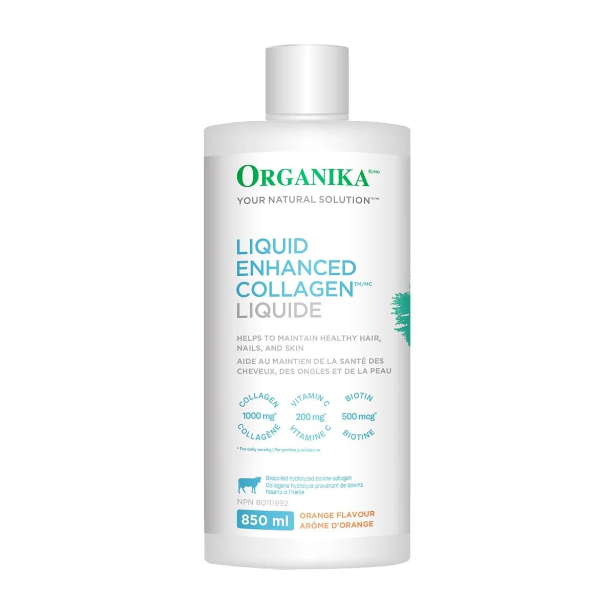Organika Liquid Collagen 850ML | Amazon (CA)