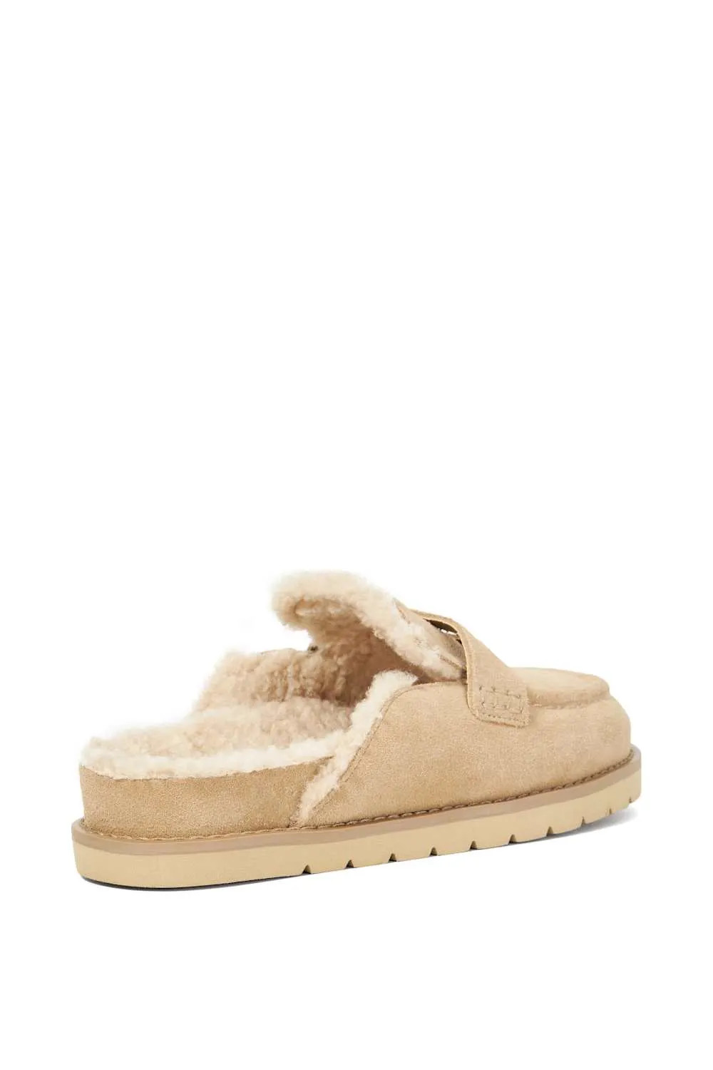 Flats | 'Goldy' Suede Mules | Dune London | Debenhams UK