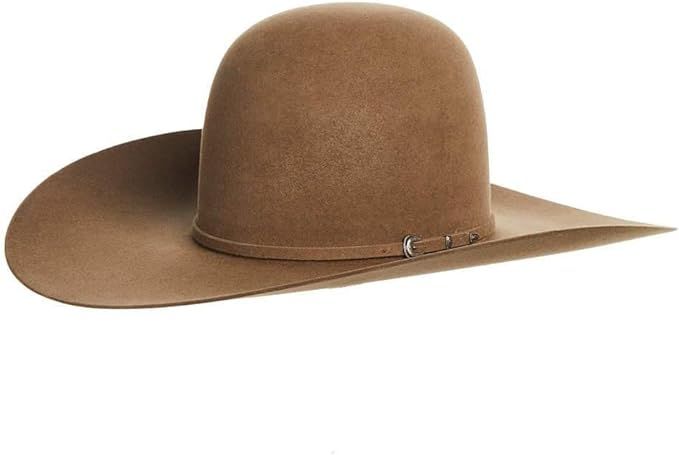 Rodeo King 7X Pecan 5" Brim Open Crown Felt Cowboy Hat | Amazon (US)