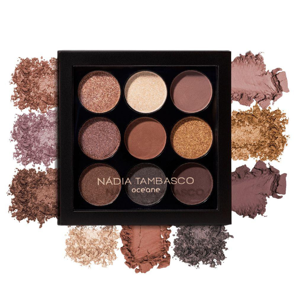 Paleta de Sombras To Go Basic Nádia Tambasco 7,2g | Shopee (BR)
