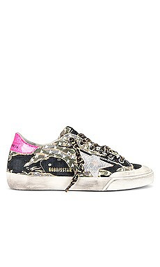 Golden Goose Superstar Sneaker in Black, Military Green, White, Silver, & Fuchsia from Revolve.co... | Revolve Clothing (Global)