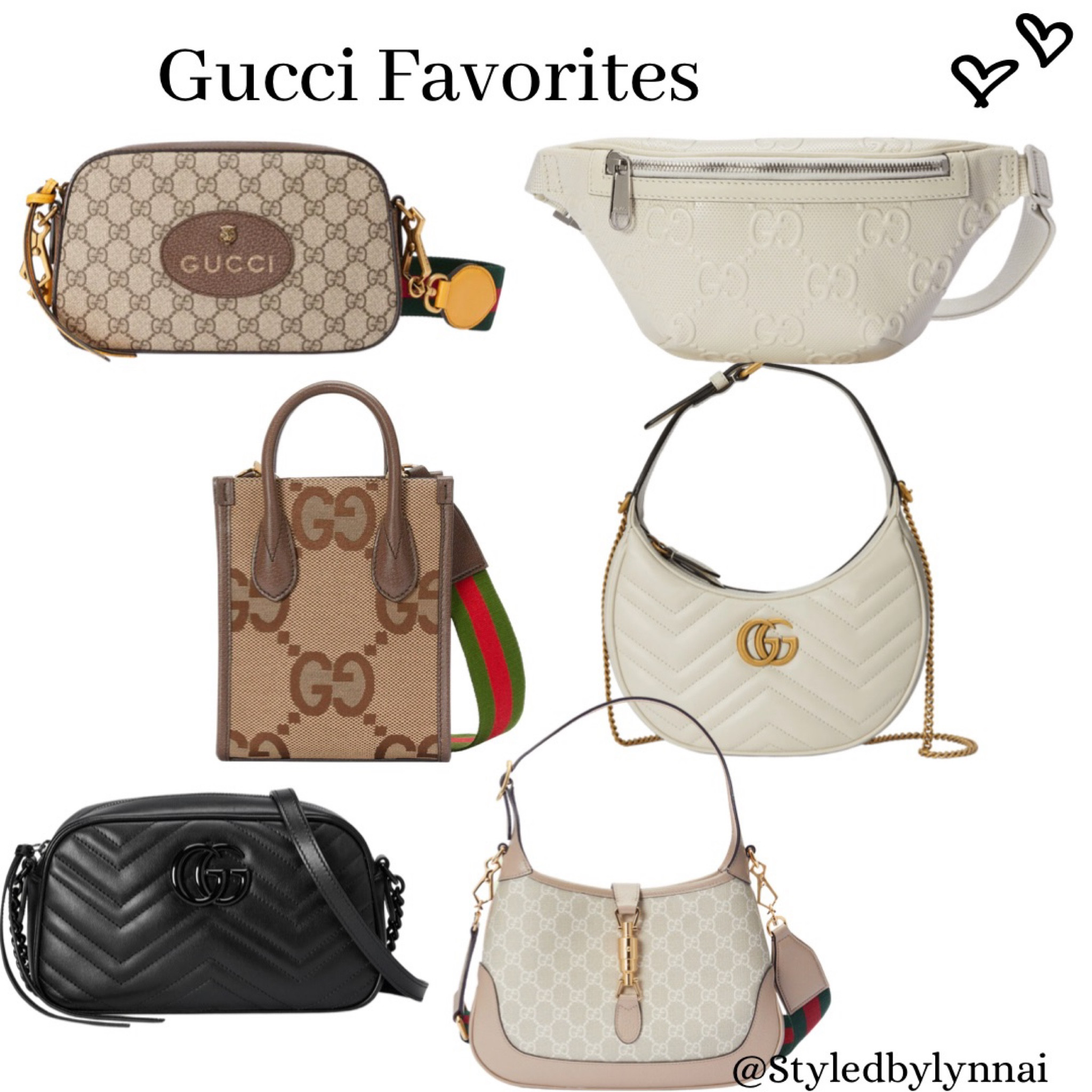 GG half-moon-shaped mini bag curated on LTK