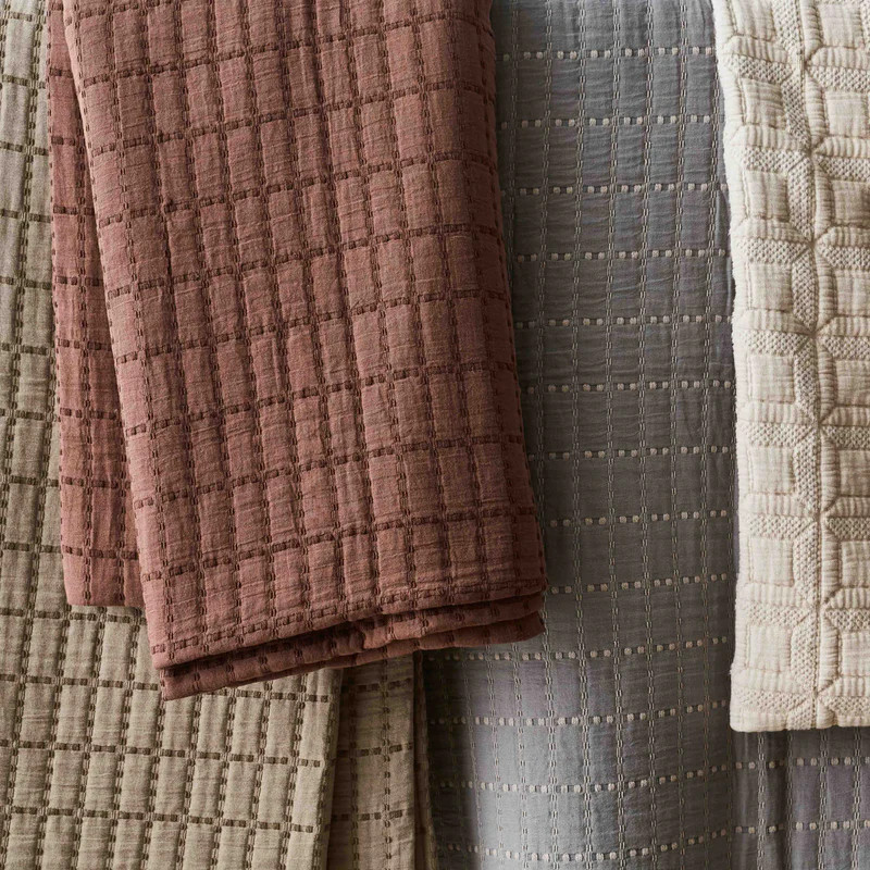Naya Organic Cotton Quilted Bed Blanket | The Citizenry