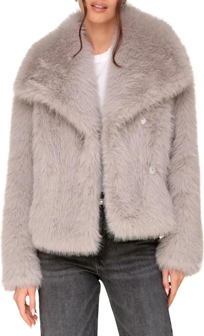 Luxe Faux Fur Jacket | Nordstrom