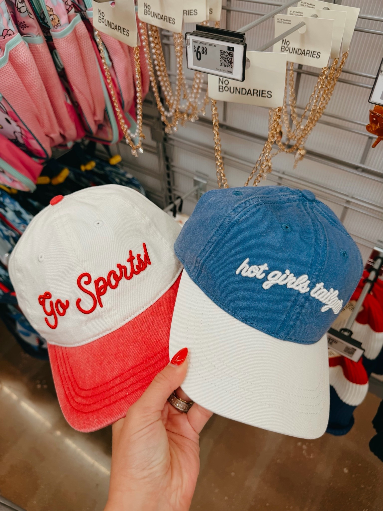 The cutest game day collection at Walmart! Love these ball caps! 🧢🏈🫶🏼 Say HAT to shop! 🛒

#walmartfinds #walmartstyle #walmartfashion #walmart

#LTKootd