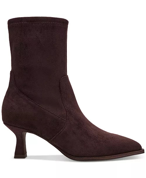 Women's Lalana Kitten-Heel Sock Booties | Macy's
