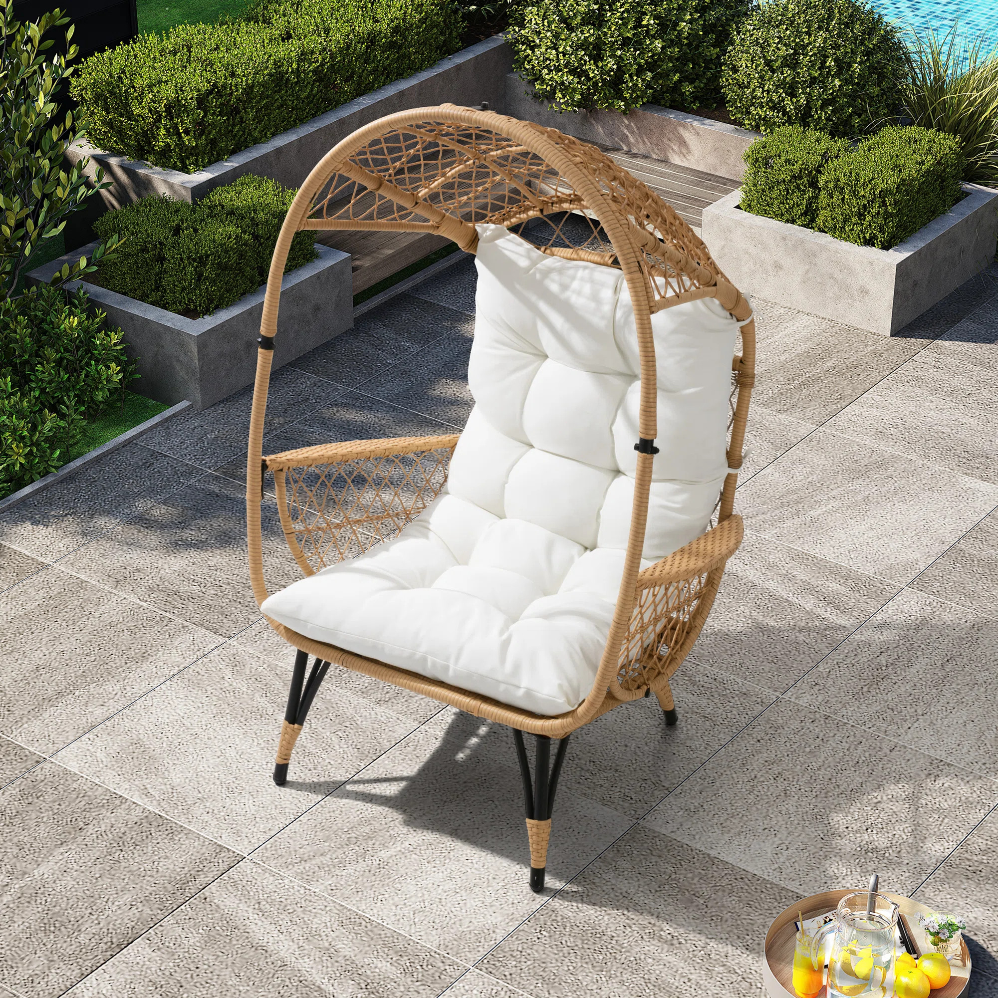Bohall Wicker Outdoor Lounge Chair | Wayfair North America