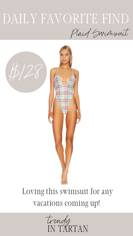 Daily favorite find- plaid swimsuit!

One piece swimsuit, plaid one piece, swim

#LTKstyletip #LTKswim #LTKSeasonal