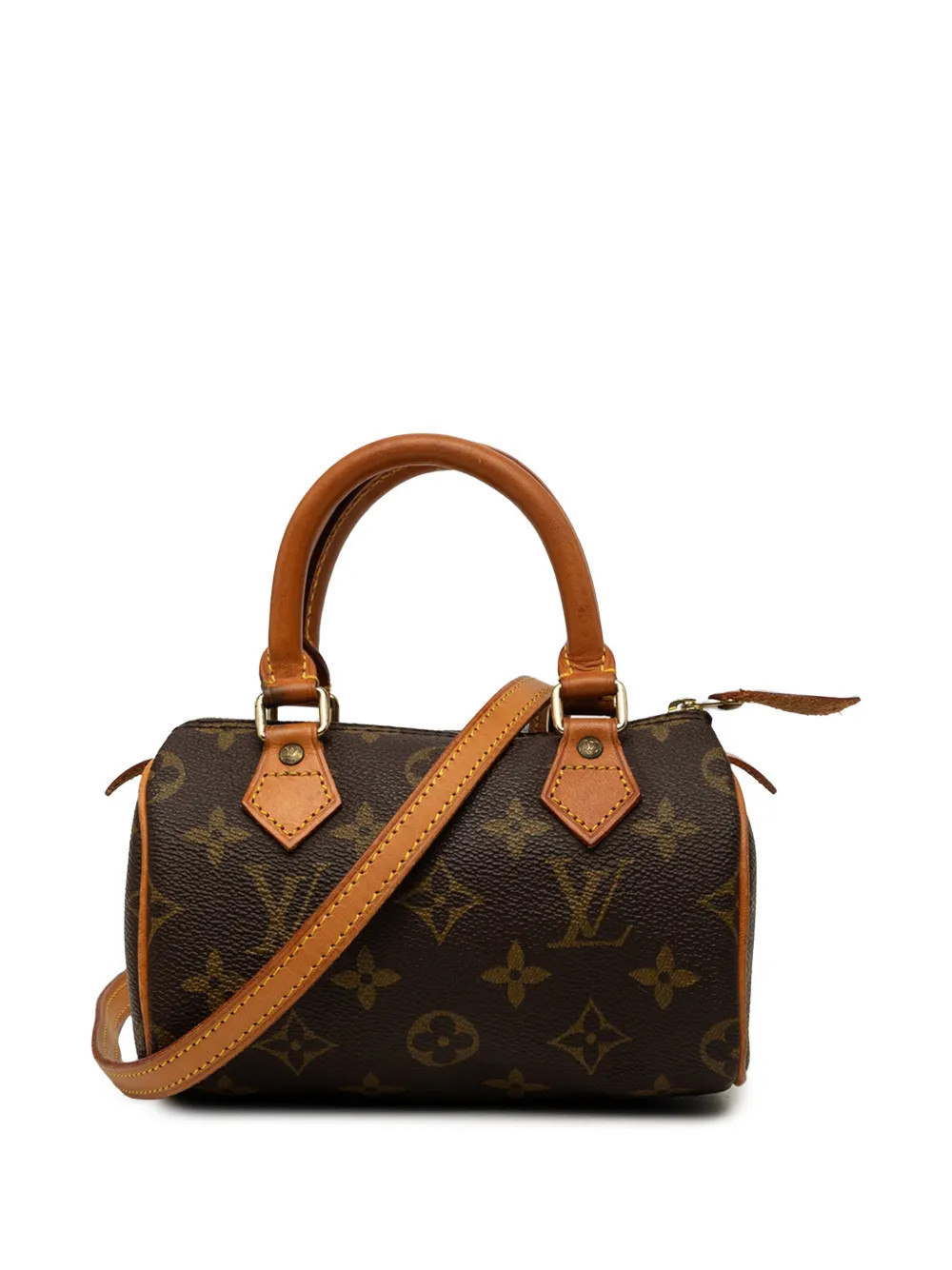 Louis Vuitton Pre-Owned 1994 Monogram Mini Speedy HL satchel - Brown | Farfetch Global